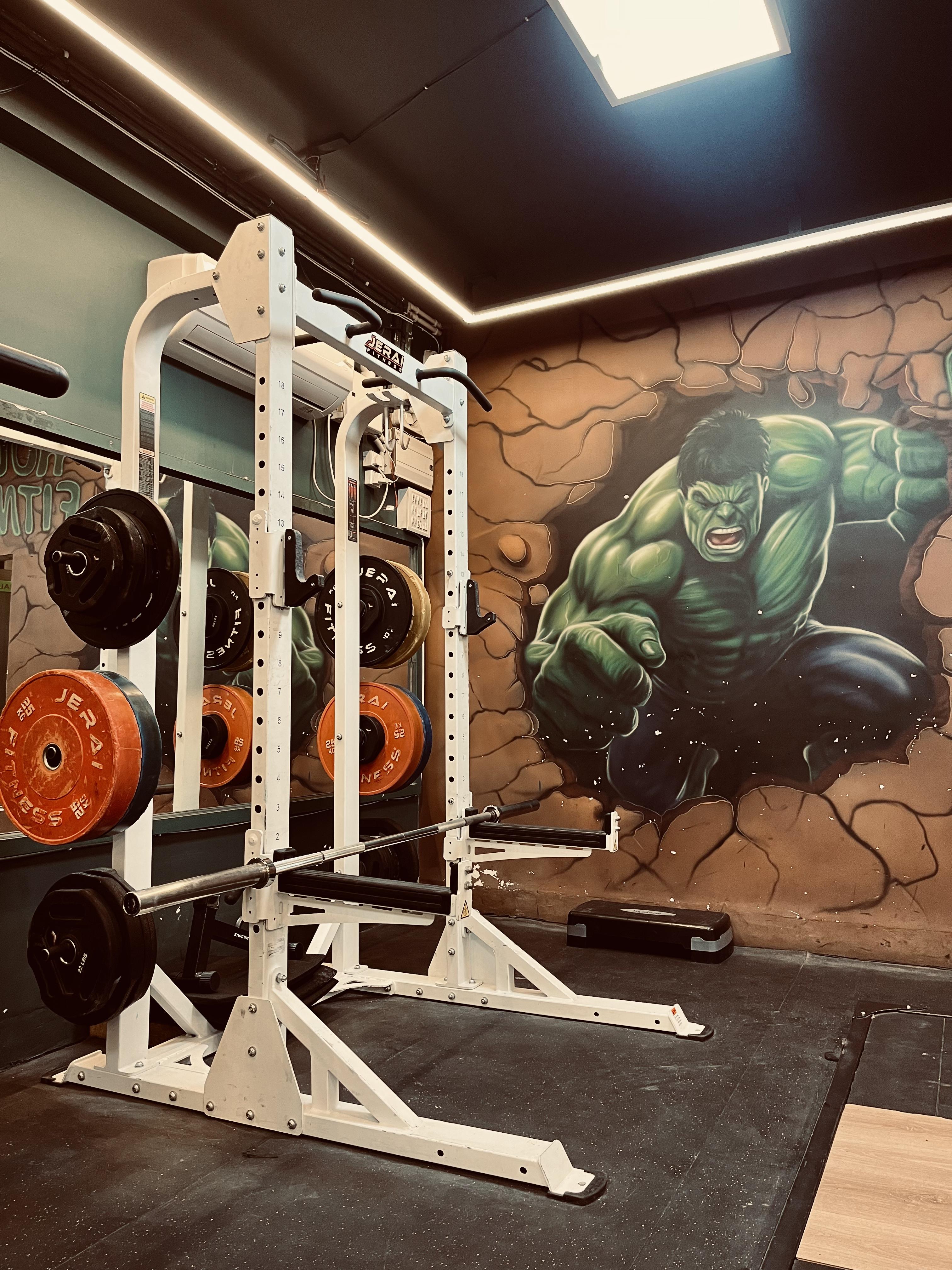 Functional training area at Hulk Fitness